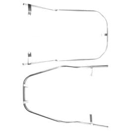 N-Series Beugelset (Staal / Matt Zwart)