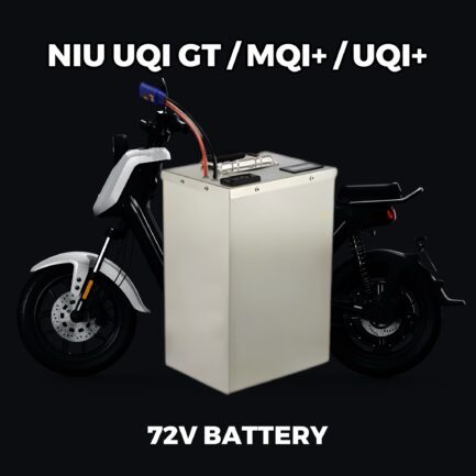 NIU MQI+ / UQIGT / UQI+ Extended Range and Performance Fast Charging Battery - 72V (100-160KM Range)