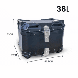 Universal Motorcycle / NIU / Segway / Scooter Aluminium Rear Tailbox Helmet Tailbox