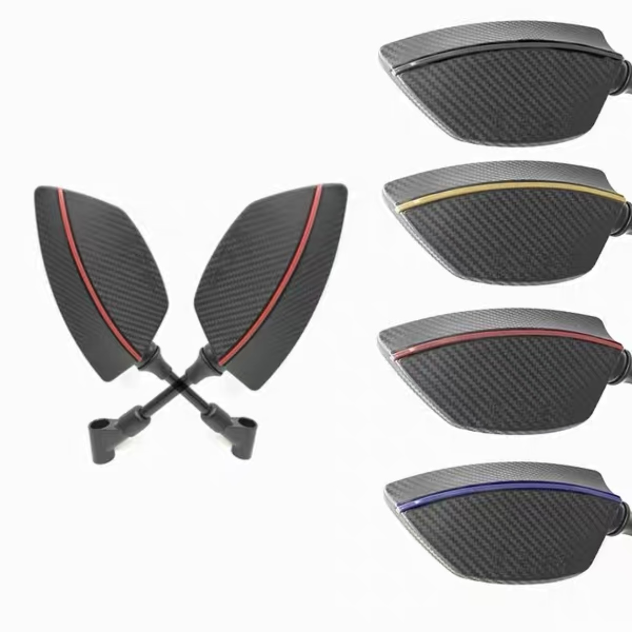 Scooter Carbon Rear Mirrors