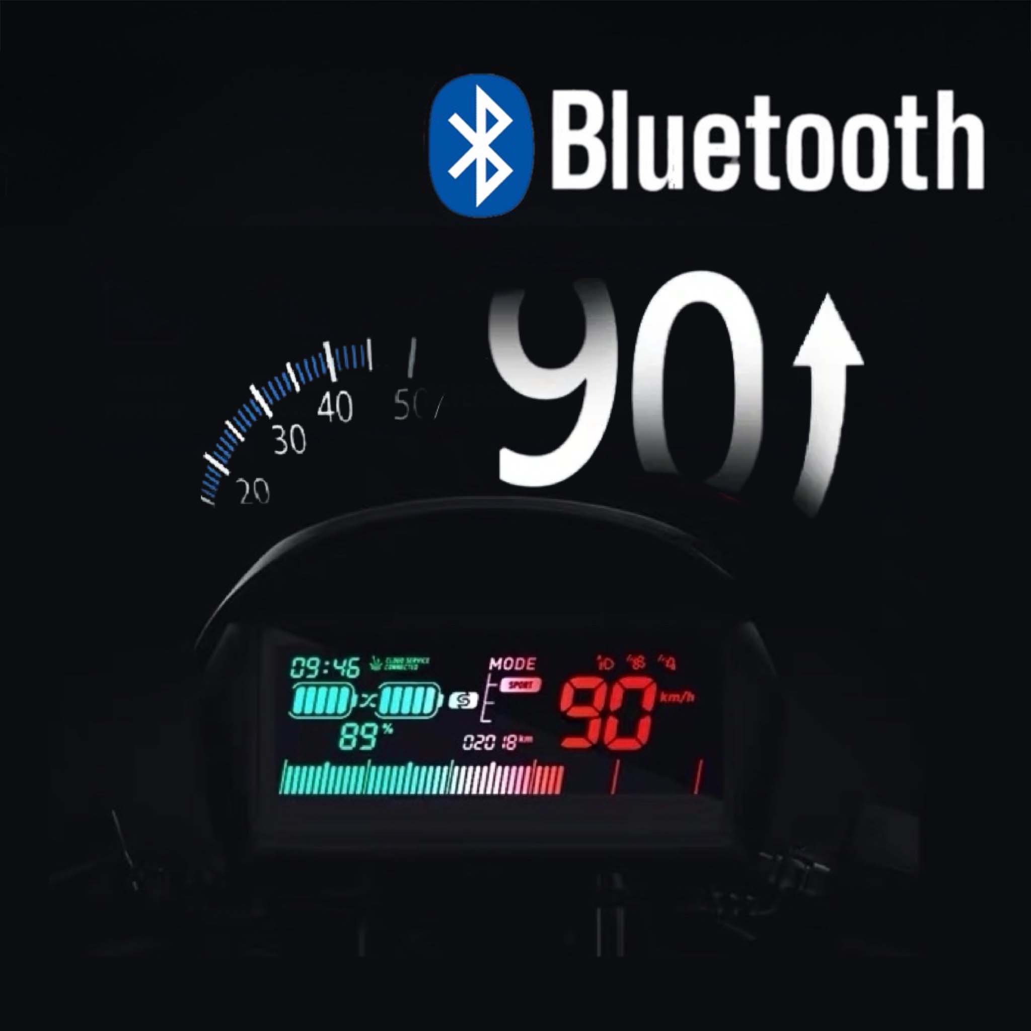 NIU NGT / NGTS 90+KMH Moederbord (3 Standen en Bluetooth programmeerbaar)