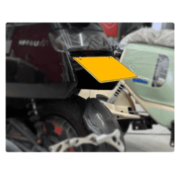 Scooter kentekenplaatlifter (60, 70 en 80% kanteling)