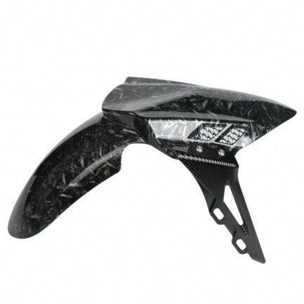 NIU / SEGWAY Front Fender (Matt Black, Black, Carbon Fiber & Carbon Scratch - Image 4