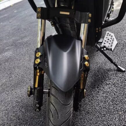 NIU / SEGWAY Front Fender (Matt Black, Black, Carbon Fiber & Carbon Scratch - Image 2