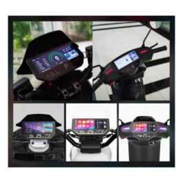 NIU / Segway Scooter Apple CarPlay / HiCar Dashboard (NFC Start, Voor- en Achtercamera’s & Bandenspanningscontrole)
