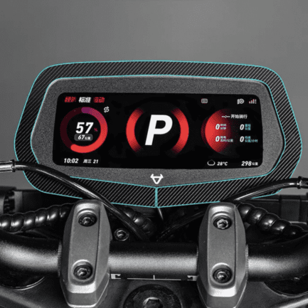 NIU RQI Invisible Protection Film / Dashboard Screen Protector / Headlight & Taillight Stickers - Image 2