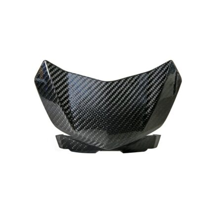 NIU NQiX Carbon Fiber Dashboard Wind Deflector Cover - Image 3