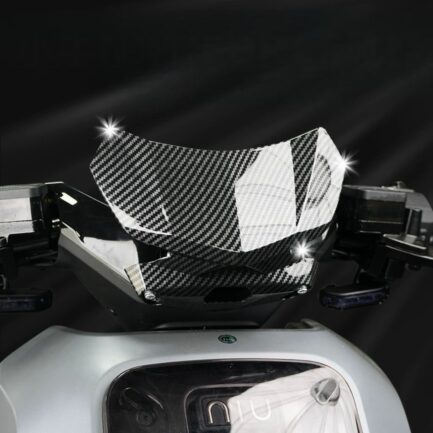 NIU NQiX Carbon Fiber Dashboard Wind Deflector Cover