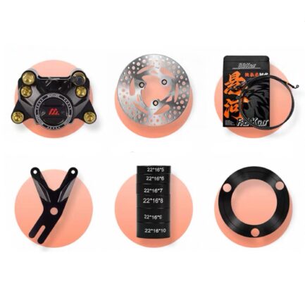 NIU / Segway / Elektrische scooter Achter Crab remklauw - UGR - Afbeelding 4