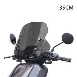 NIU NQIX Front Windshield – Transparent | Smoke Grey – 35cm | 40cm | 45cm | 50cm | 55cm