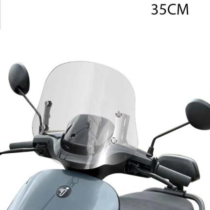 SEGWAY E110 / E125 / E300 Front Windshield – Transparent | Smoke Grey – 35cm | 40cm | 45cm | 50cm | 55cm - Image 2