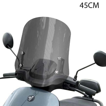 SEGWAY E110 / E125 / E300 Front Windshield – Transparent | Smoke Grey – 35cm | 40cm | 45cm | 50cm | 55cm - Image 10