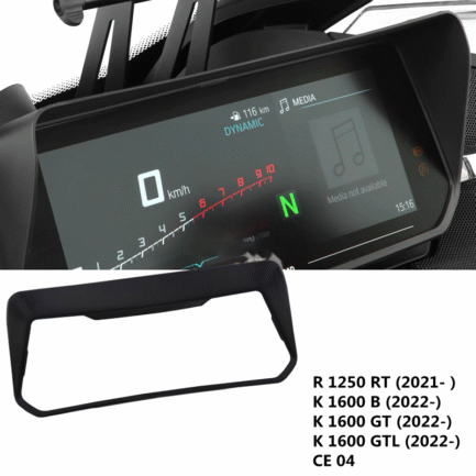 BMW CE04 / R1250RT / K1600GT / K1600GTL / Dashboard Screen Protector – Sunshade Cover + Screenprotector