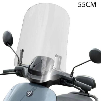 SEGWAY E110 / E125 / E300 Front Windshield – Transparent | Smoke Grey – 35cm | 40cm | 45cm | 50cm | 55cm - Image 9