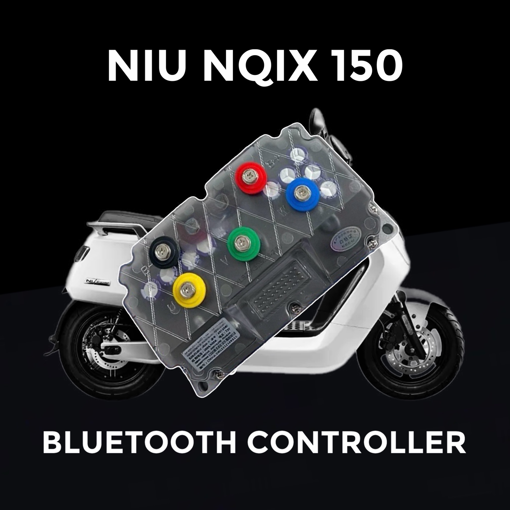NIU NQIX 150 70+KMH Bluetooth Controller (Bluetooth Programmability & Speed Unlock)