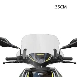 ZEEHO AE6 / AE8 Front Windshield – Transparent | Smoke Grey – 35cm | 40cm | 45cm | 50cm | 55cm