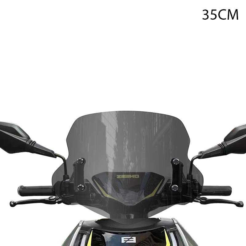 ZEEHO AE6 / AE8 Front Windshield – Transparent | Smoke Grey – 35cm | 40cm | 45cm | 50cm | 55cm - Image 8