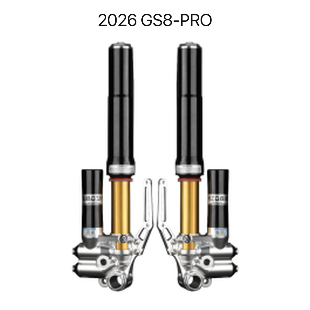 BBS 2026 GS8-PRO adjustable front shock absorber set