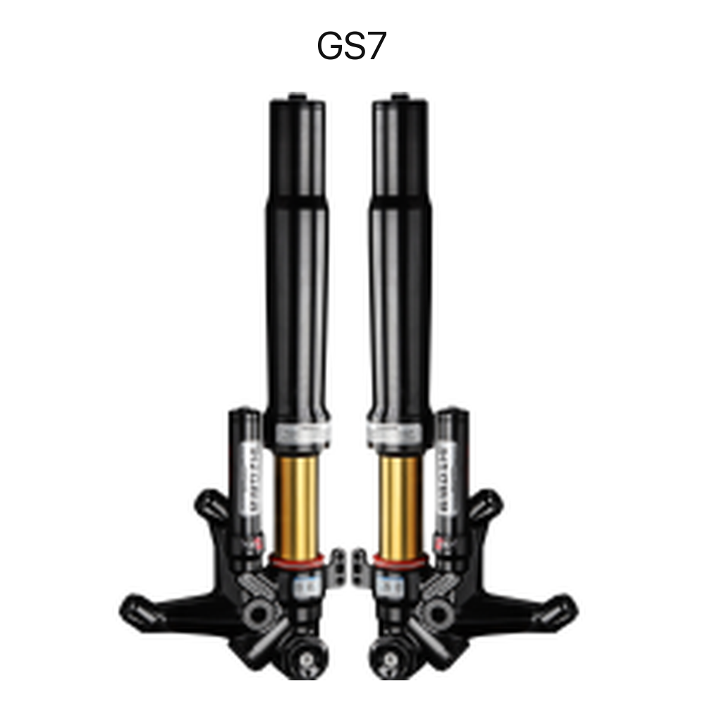 BBS GS7 adjustable front shock absorber set