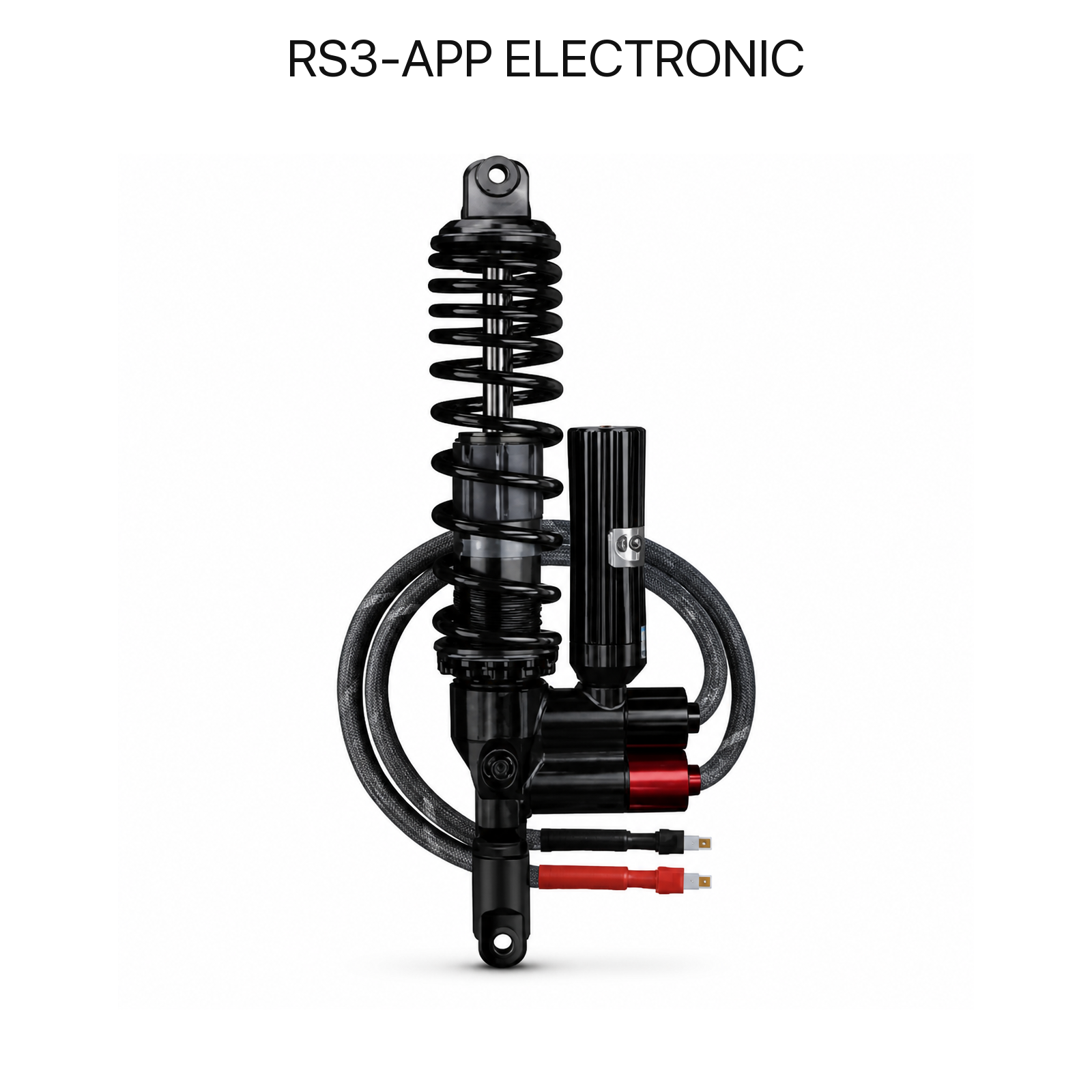 BBS RS3-APP Electronic Adjustment adjustable rear shock absorbers for NIU Segway and Zeeho scooters