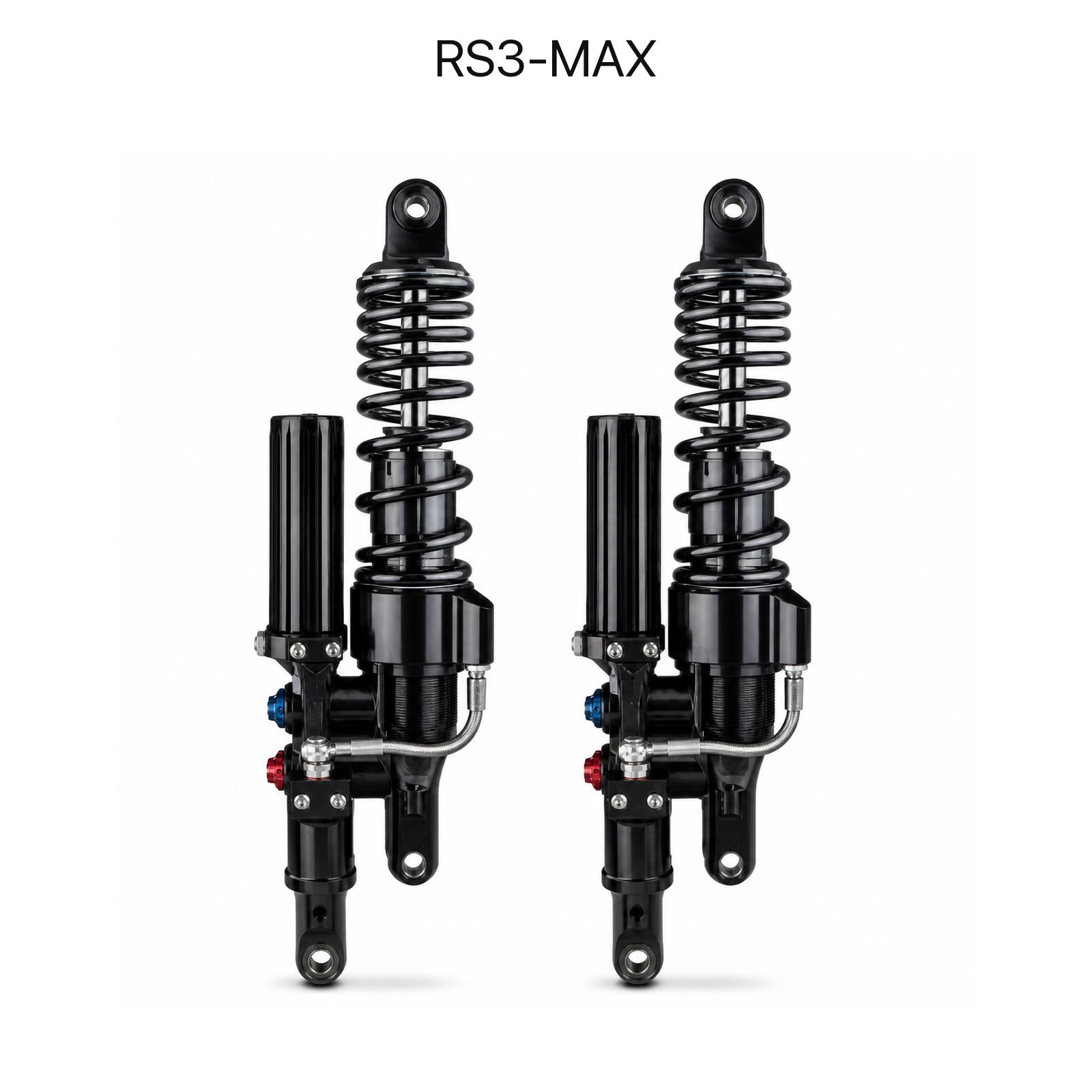 BBS RS3-MAX adjustable rear shock absorbers for NIU Segway and Zeeho scooters