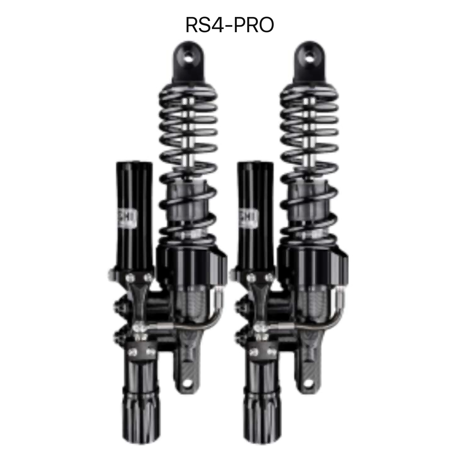 BBS RS4-PRO adjustable rear shock absorbers for NIU Segway and Zeeho scooters