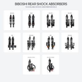 NIU / Segway / Zeeho BIBOSHI Adjustable Rear Shock Absorbers
