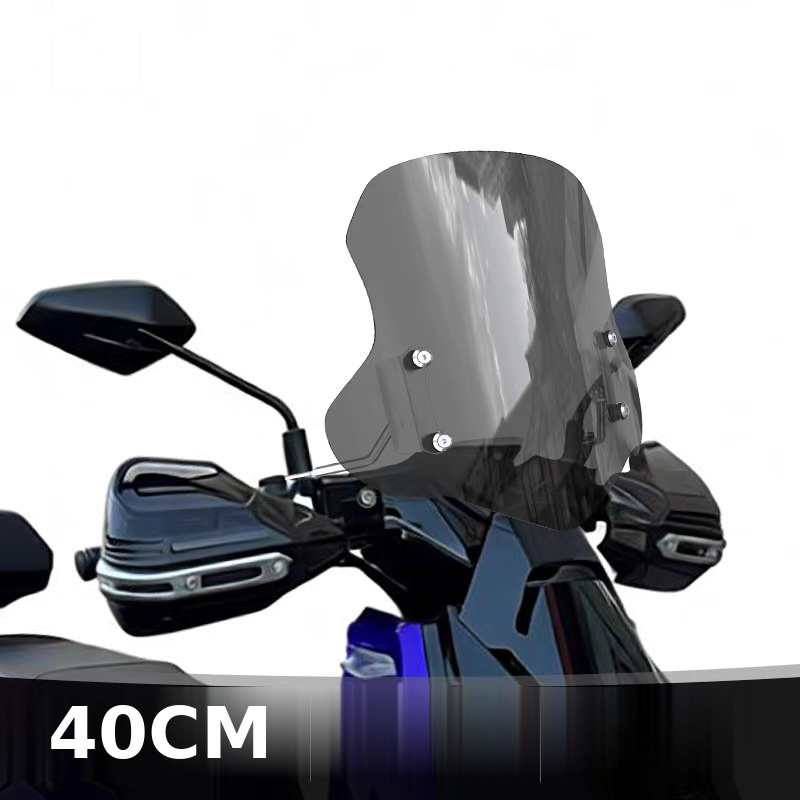 NIU FQIX Front Windshield – Transparent | Smoke Grey – 35cm | 40cm | 45cm | 50cm | 55cm - Image 4