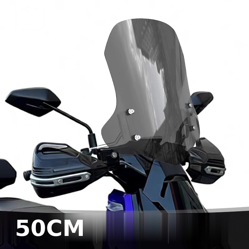 NIU FQIX Front Windshield – Transparent | Smoke Grey – 35cm | 40cm | 45cm | 50cm | 55cm - Image 7