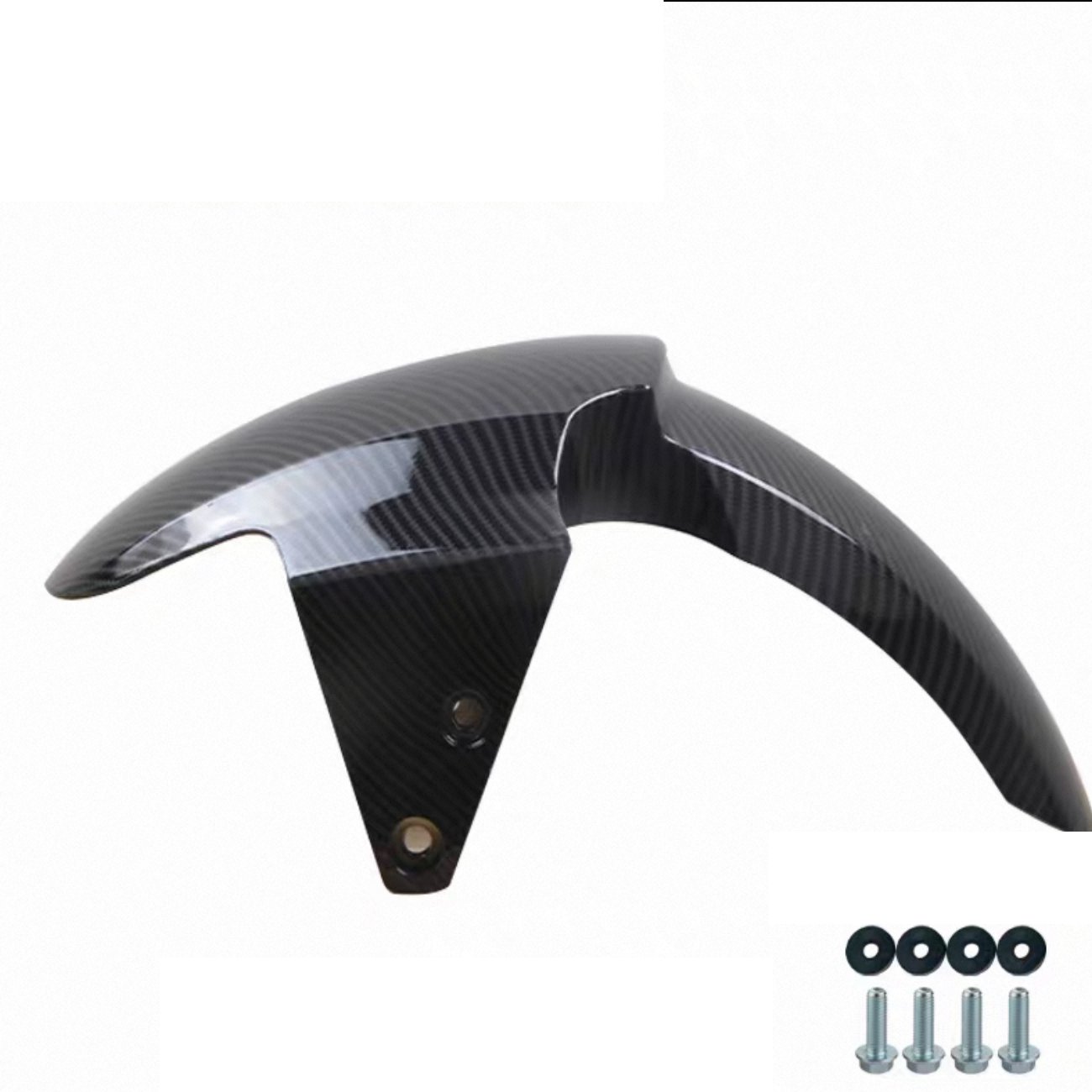 NIU NQI N1S front fender - Carbon Fiber Pattern