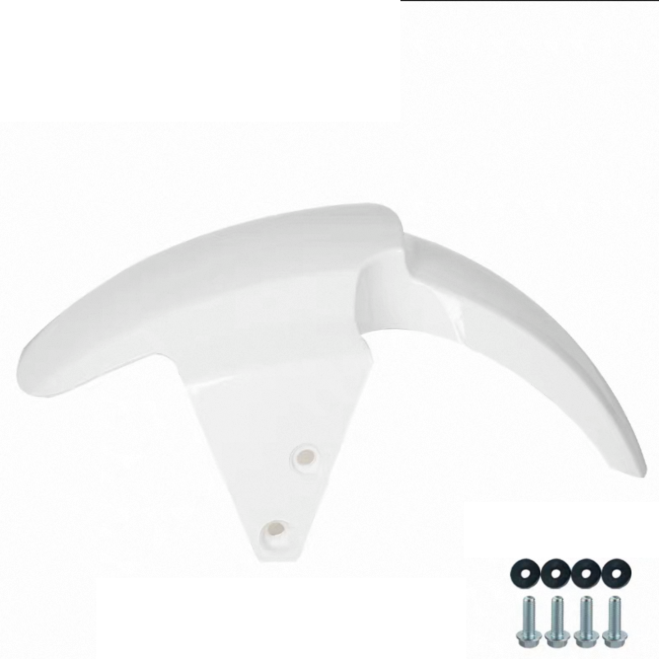 NIU NQI N1S front fender - White