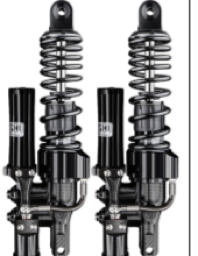 RS3-MAX adjustable rear shock absorber pair