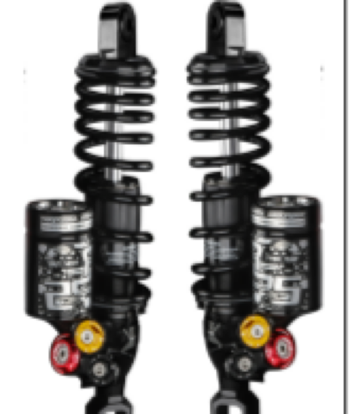 RS5 adjustable rear shock absorber pair