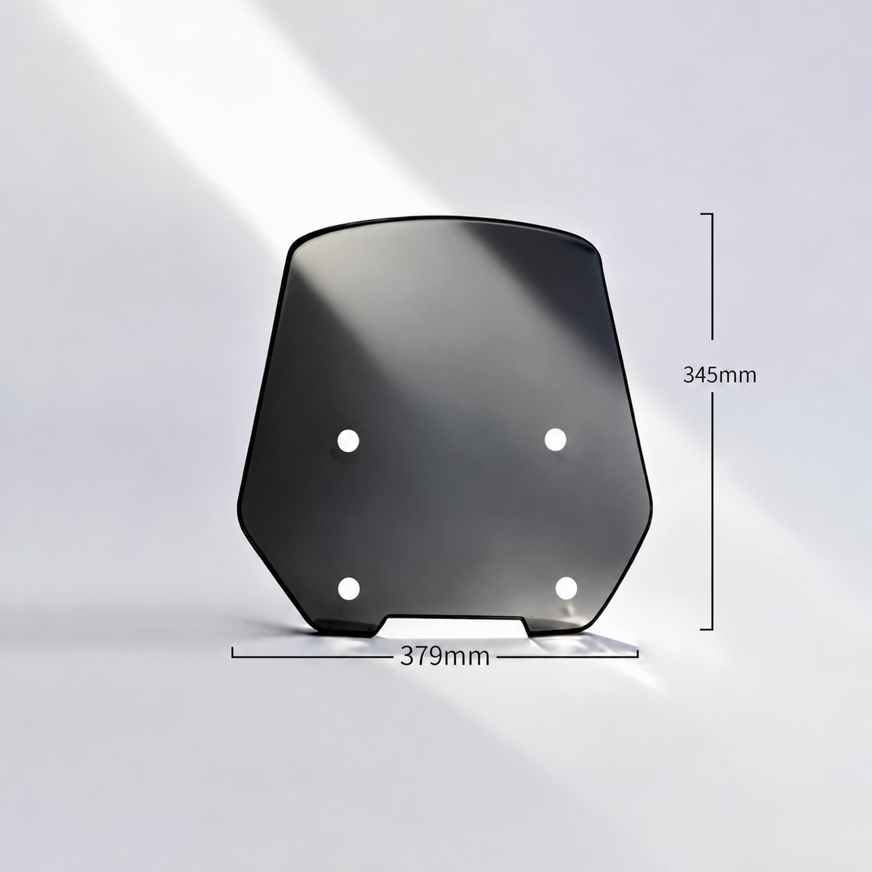NIU FQiX Windscreen (Black - Tea Brown - Smoke Gray - Clear) - Image 4