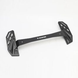 NIU FQIX Front Footrest – Black | Steel | Red | Silver