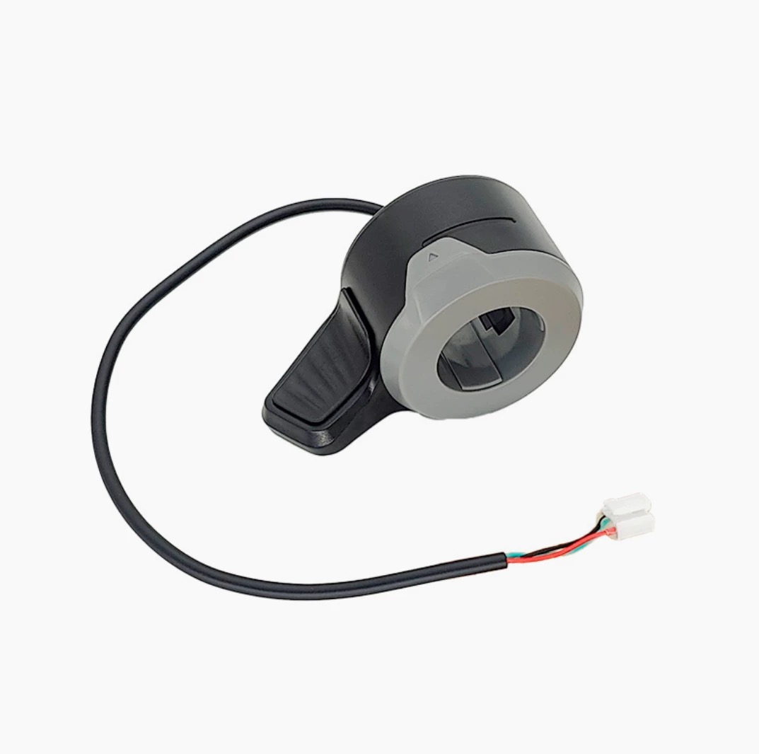NIU KQi thumb throttle rear view and cable