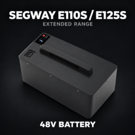 Segway E110S / E125S Extended Range and Performance Fast Charging Battery – 48V (85-160KM Range)