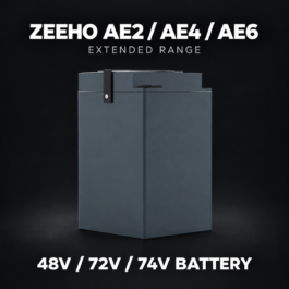 ZEEHO AE2 / AE4 / AE6 Extended Range and Performance Fast Charging Battery – 48V / 72V / 74V (110-280 KM Range)