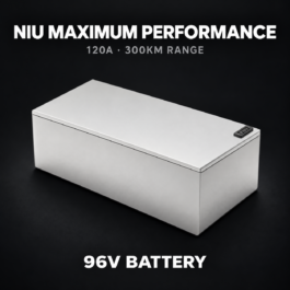 NIU 96V 120A Battery (300KM Range) – Maximum Performance