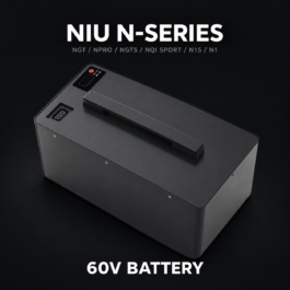 NIU NGT / NPRO / NGTS / NQI Sport / N1S / N1 Extended Range Fast Charging Lithium Battery – 60V (85-150KM Range)