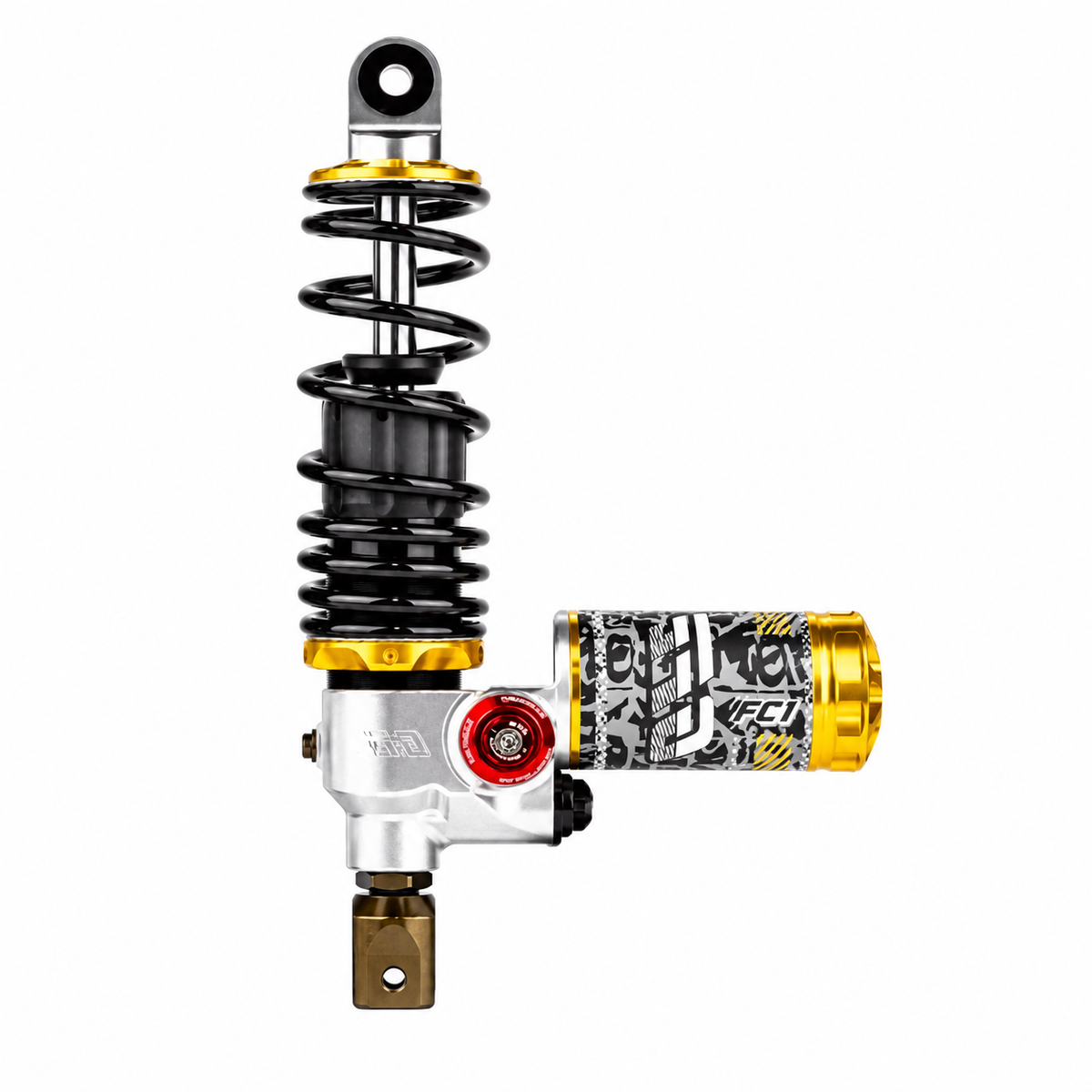 GFE FC1 Gold Rear Suspension