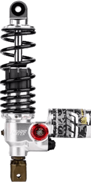 GFE FC1 rear suspension, silver finish