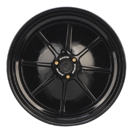 OLS Voorvelg – 12 Inch 2.5J – Zwart / Staal