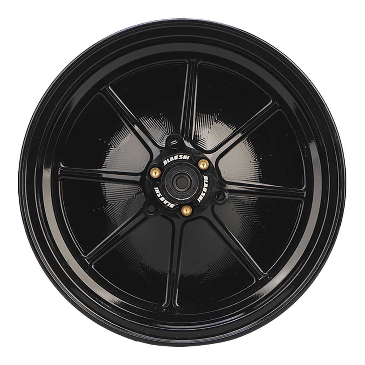 OLS Front Rim Black Front View